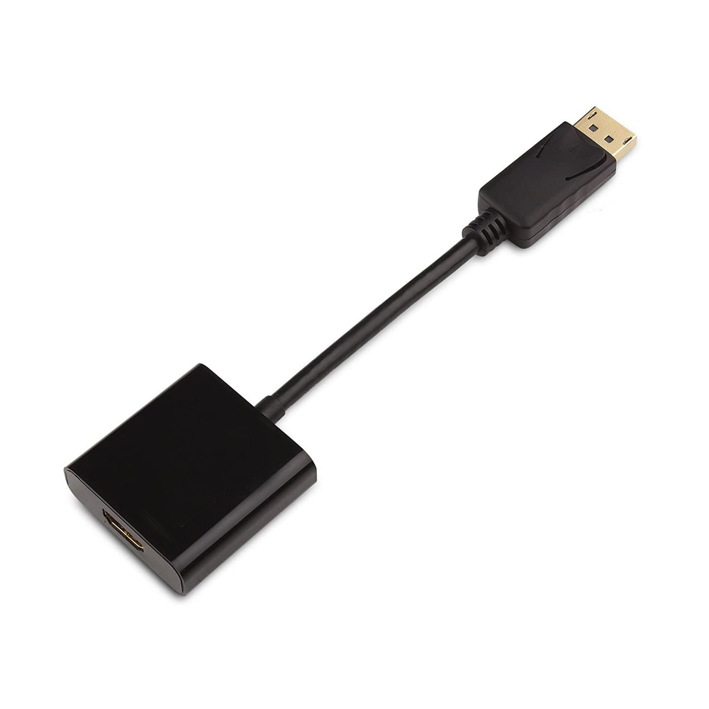 Image of the converter used in a gaming setup, demonstrating its practical application DisplayPort-HDMI-Real-Life-Gaming-Use