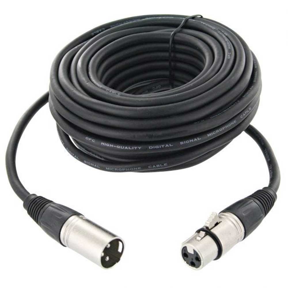 XLR cable integrated into a professional studio setup, demonstrating its compatibility with advanced audio systems "XLR Cable in Professional Studio Setup