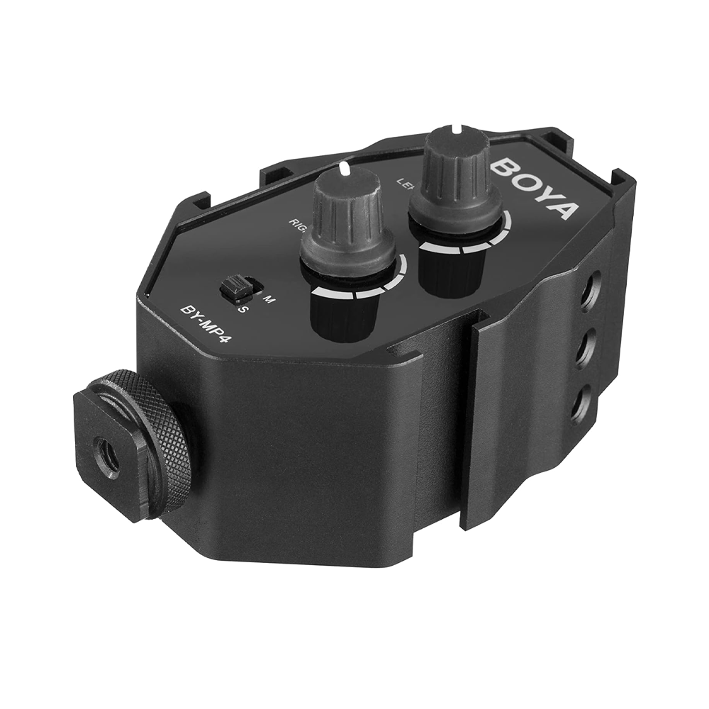 Professional Audio Recording with BOYA BY-MP4 - Connection Ports